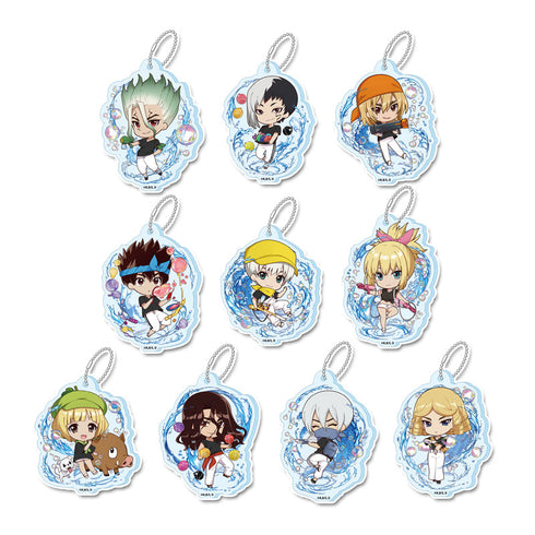 『Dr.STONE』ぷちちょこ トレーディングアクリルキーホルダー 【スプラッシュバブル】【BOX】